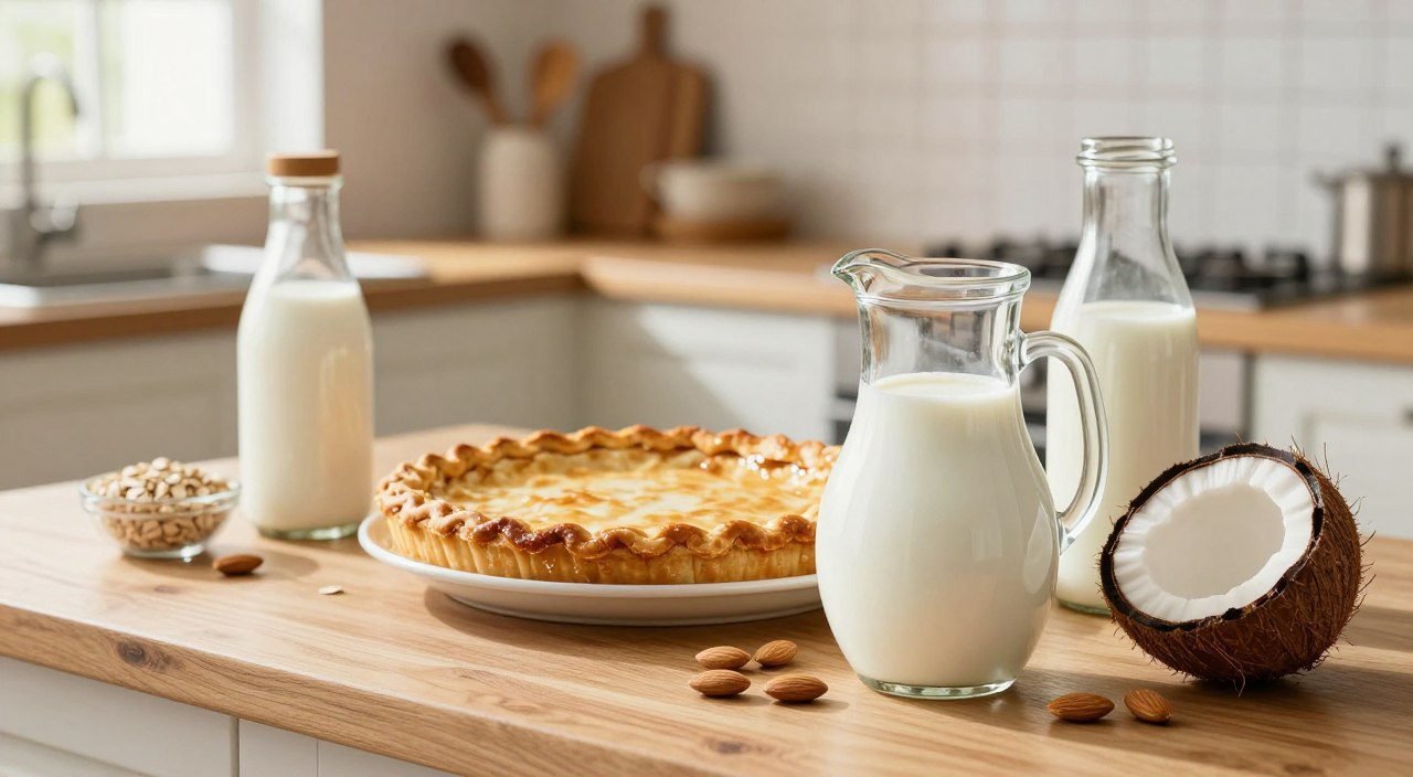 O Que Pode Substituir o Leite na Torta Para Intolerantes à Lactose