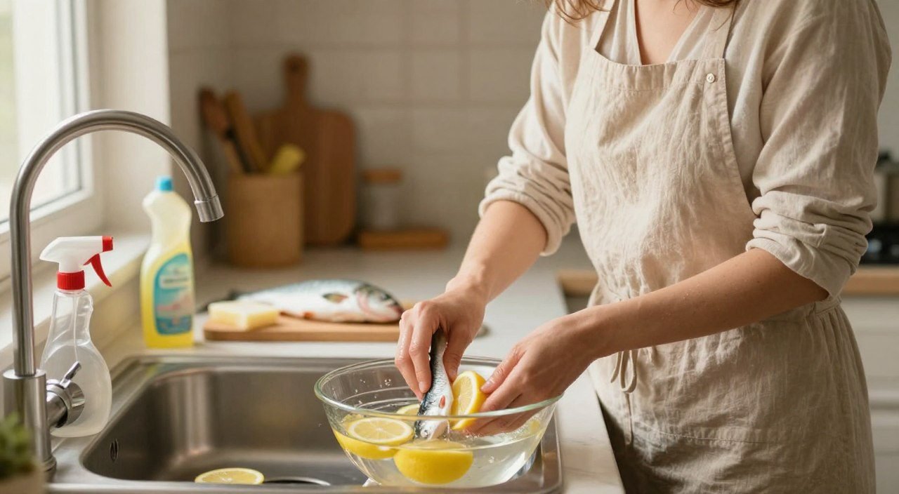 Truque Para Tirar Cheiro de Peixe das Mãos em Minutos