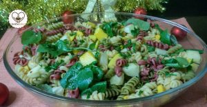 Salada de Macarrão Fria para Ceia de Natal