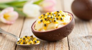 Ovo de Páscoa Recheado de Maracujá Sem Lactose: Cremoso e Fácil