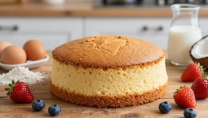 Pão De Ló Sem Glúten e sem Lactose Simples