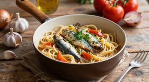 Aprendi Com Minha Avó: Como Fazer Macarronada com Sardinha Simples e Muito Sabor