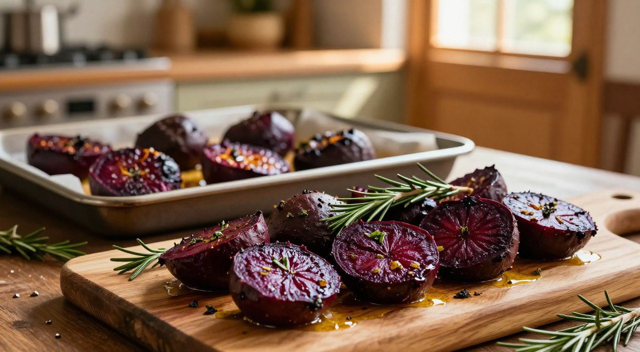 Beterraba Assada no Forno: Receita 