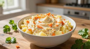 Maionese de Batatas e Cenouras sem Lactose