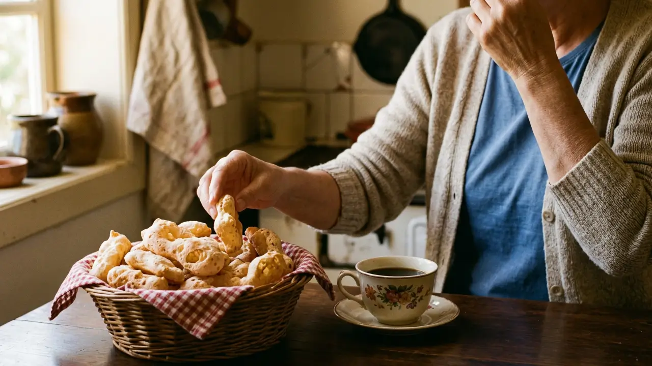 Biscoito de polvilho sem glúten e sem lactose crocante