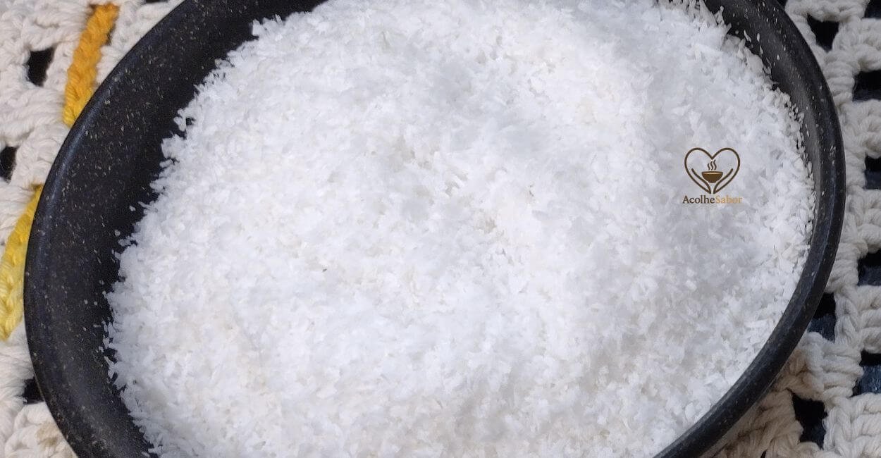Reaproveitando o bagaço de coco