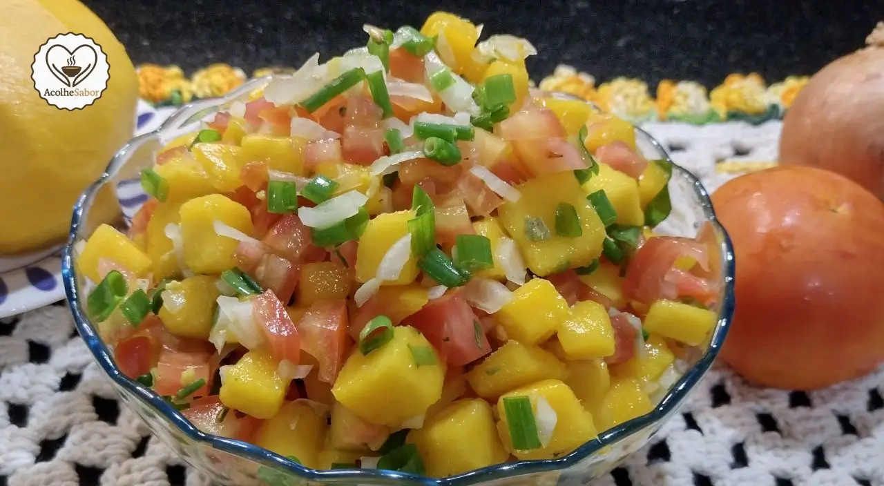 Receita de Vinagrete de Manga: Refrescante, Fácil e Cheio de Sabor