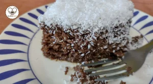Bolo Gelado de Chocolate com Coco Sem Glúten e Sem Lactose
