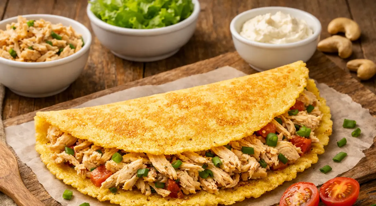 Receita de Crepioca Proteica Sem Lactose
