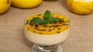 Cobertura de Maracujá Sem Glúten e Lactose