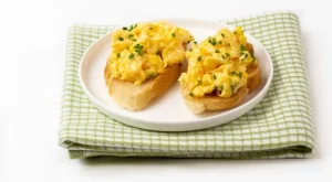 Pão com Ovo Cremoso sem Lactose