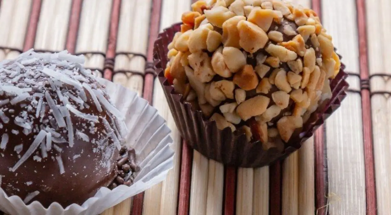 Receita Completa de Bombom de Amendoim Sem Lactose