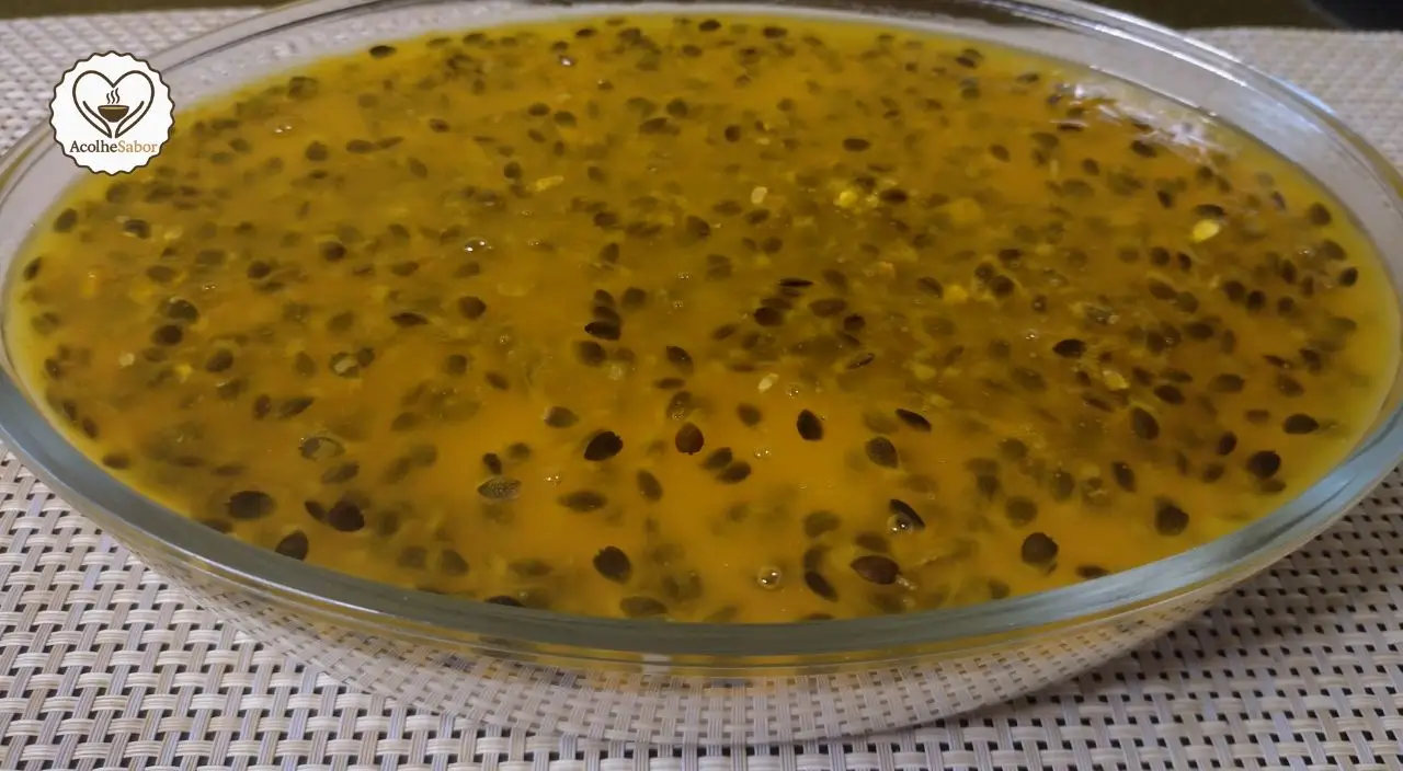 Receita de Cobertura de Maracujá Sem Glúten e Lactose