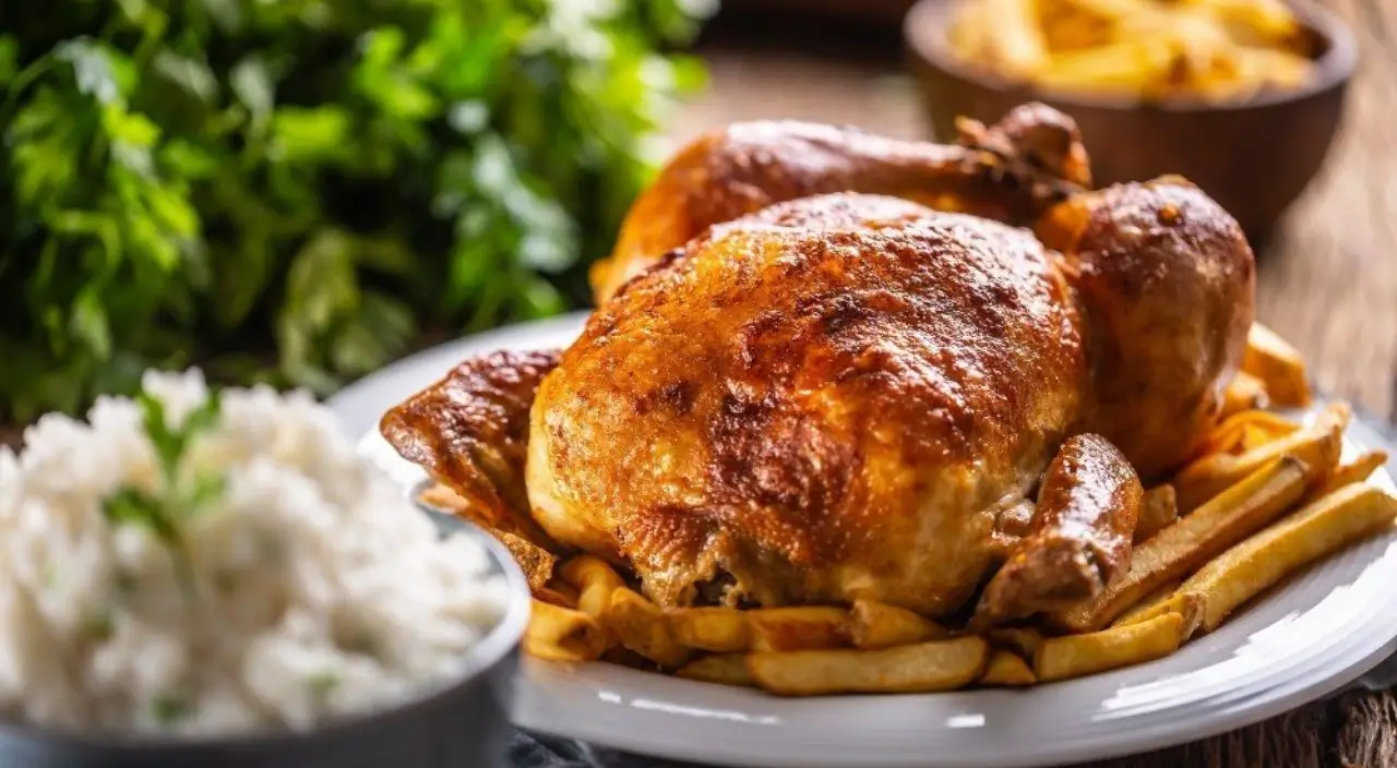 Receita de Frango Assado sem Lactose Para a Páscoa