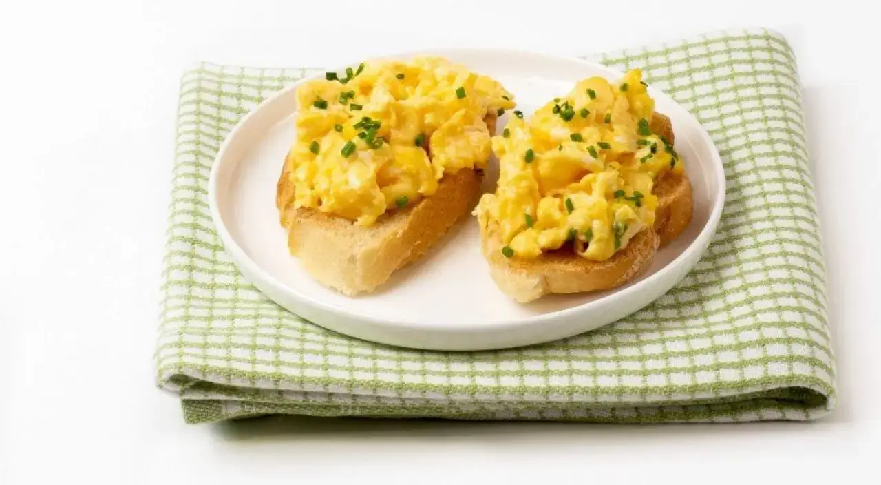 Receita de Pão com Ovo Cremoso sem Lactose