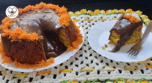 Bolo Formigueiro de Cenoura Sem Lactose