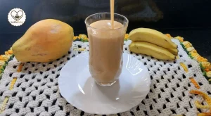 Vitamina De Mamão Com Banana Sem Lactose