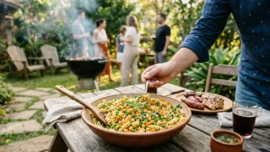 Salada de Macarrão para Churrasco sem Lactose