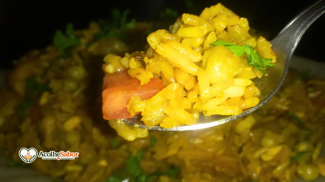 Receita de Arroz Temperado com Frango sem Lactose