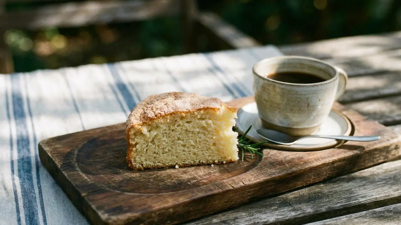 Bolo de Arroz Cru no Liquidificador