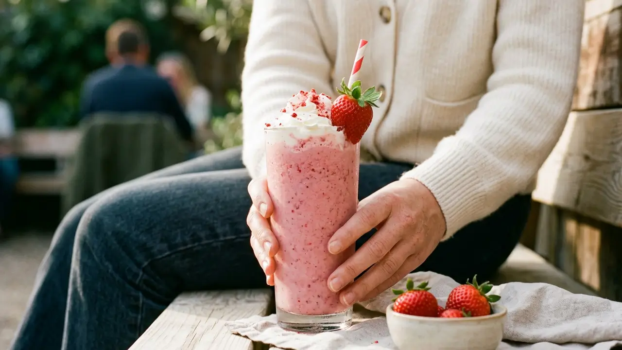 Dicas para Deixar o Milk-Shake de Morango Bem Cremoso