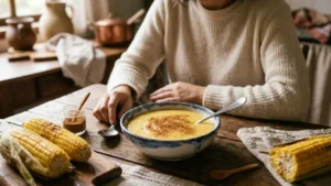 Mingau de Milho Sem Lactose Receita Vegana Cremosa