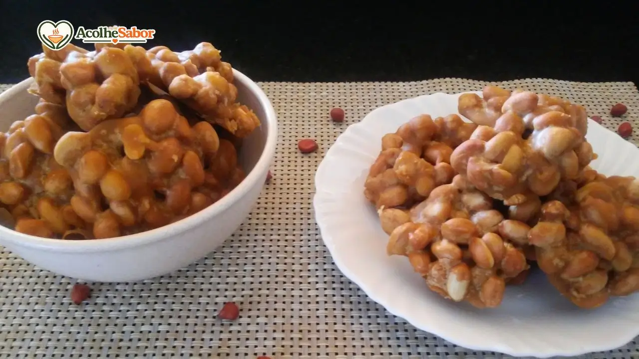 Receita de Pé de Moleque sem Glúten e sem Lactose- Super Fácil