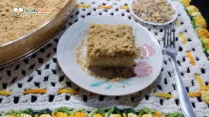 Bolo Gelado de Amendoim sem Lactose: Fofinho, Molhadinho e Feito com Farinha de Amendoim Caseira