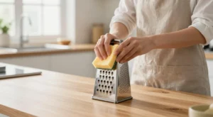 Como Limpar Ralador de Queijo sem Deixar Restos Presos