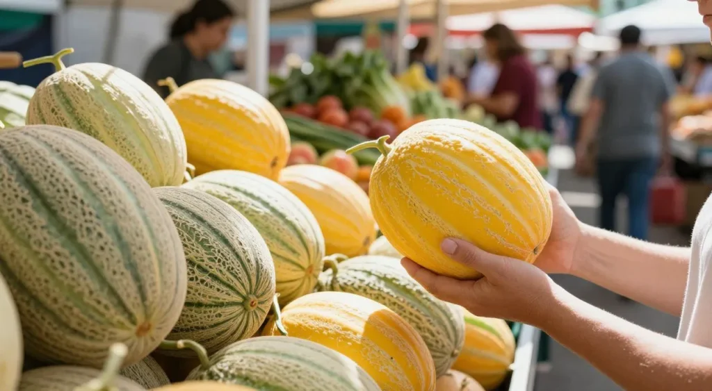 Como escolher melão maduro no mercado e saber se está no ponto