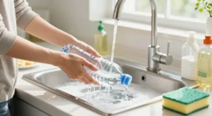 Como lavar garrafa de água corretamente e evitar mau cheiro