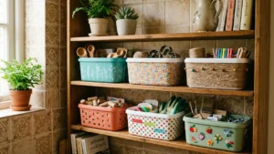 Como reaproveitar potes de sorvete na organização da casa