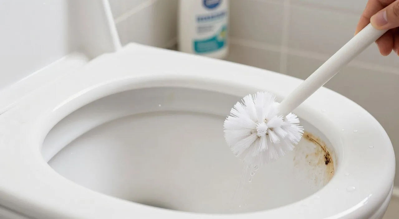 Remover Manchas Difíceis do Vaso Sanitário