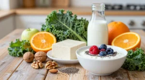 Alimentos ricos em cálcio sem lactose para incluir na alimentação