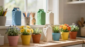 Caixas de leite vazias? Veja ideias de reaproveitamento para usar em casa
