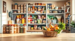 Como organizar o armário de alimentos para facilitar a rotina na cozinha