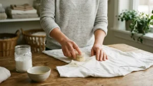 Como remover mancha de desodorante nas axilas da roupa com métodos caseiros