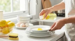 Como tirar cheiro de ovo da louça e dos utensílios