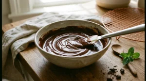 Ganache de chocolate sem glúten e sem lactose: Fácil para cobrir bolos e tortas