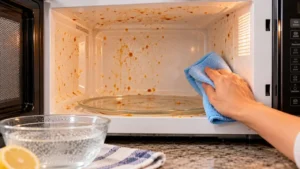 Micro-ondas sujo por dentro? Veja um jeito simples de facilitar a limpeza