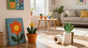 O jeito criativo de reaproveitar tubos de papel higiênico que está inspirando decorações em casa