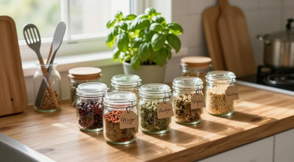 Potes pequenos acumulados? Veja ideias simples para aproveitar na organização da casa