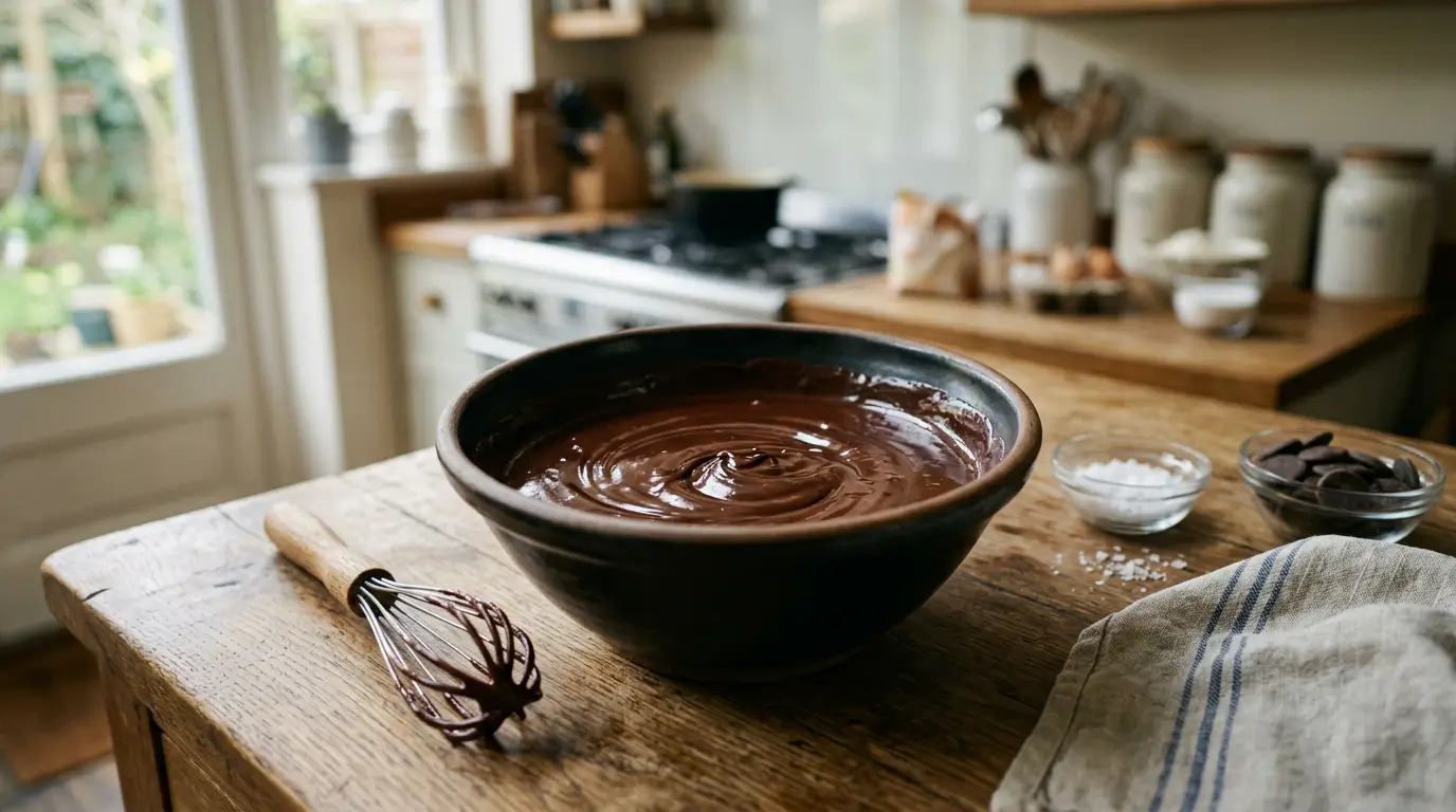 Receita de Ganache de Chocolate sem Glúten e sem Lactose